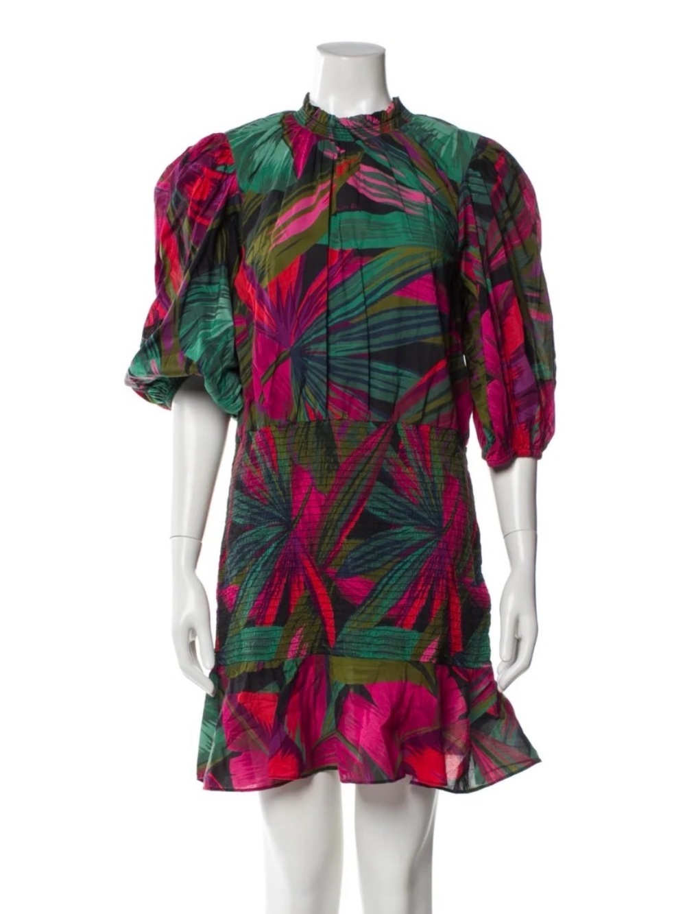 FARM Rio Midnight Leaves Mini Dress